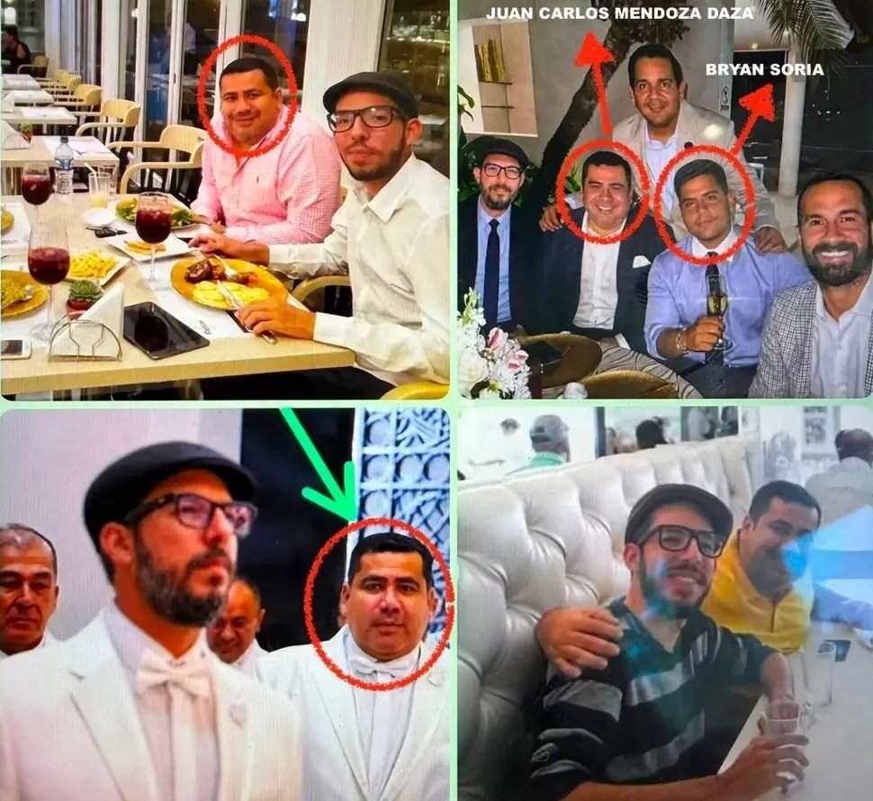 noticiarasputin's tweet photo. #BoscanCorrupto
EL ÚNICO PERIODISTA EN EL MUNDO QUE VIVE EN UNA MANSIÓN DE 2 MILLONES DE DÓLARES EN CANADA. Y SE DA EL LUJO DE DESPOTRICAR AL GOBIERNO DE @DanielNoboaOk Y HABLAR DE MORAL AQUÍ CON SUS AMIGOS DE LA "MFIA" . Las fotos que hay por montones como evidencias  y los momentos íntimos con los narcos J. C. Mendoza, uno de los  presuntos operadores de los Chners; B. Soria, supuesto lavandero mayor de alias Marino con Anderson Boscán compartiendo instantes de ocio y alegría. Ya es hora que el Gibierno y el @SNAI_Ec hagan algo y lo traigan al Encuentro.