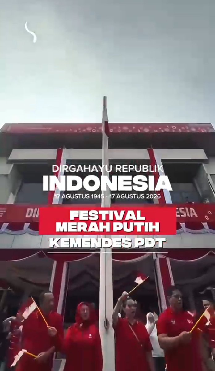 TLeubu's tweet photo. DIRGAHAYU Republik Indonesia
Dari Desa kita bangun  kemandirian untuk kesejahteraan seluruh warga
#PestaDesaMerahPutih
#BangunDesaBangunIndonesia
#KemendesaPDT
#TPPKerjaBerdampak https://t.co/LPFuQ4SkK6