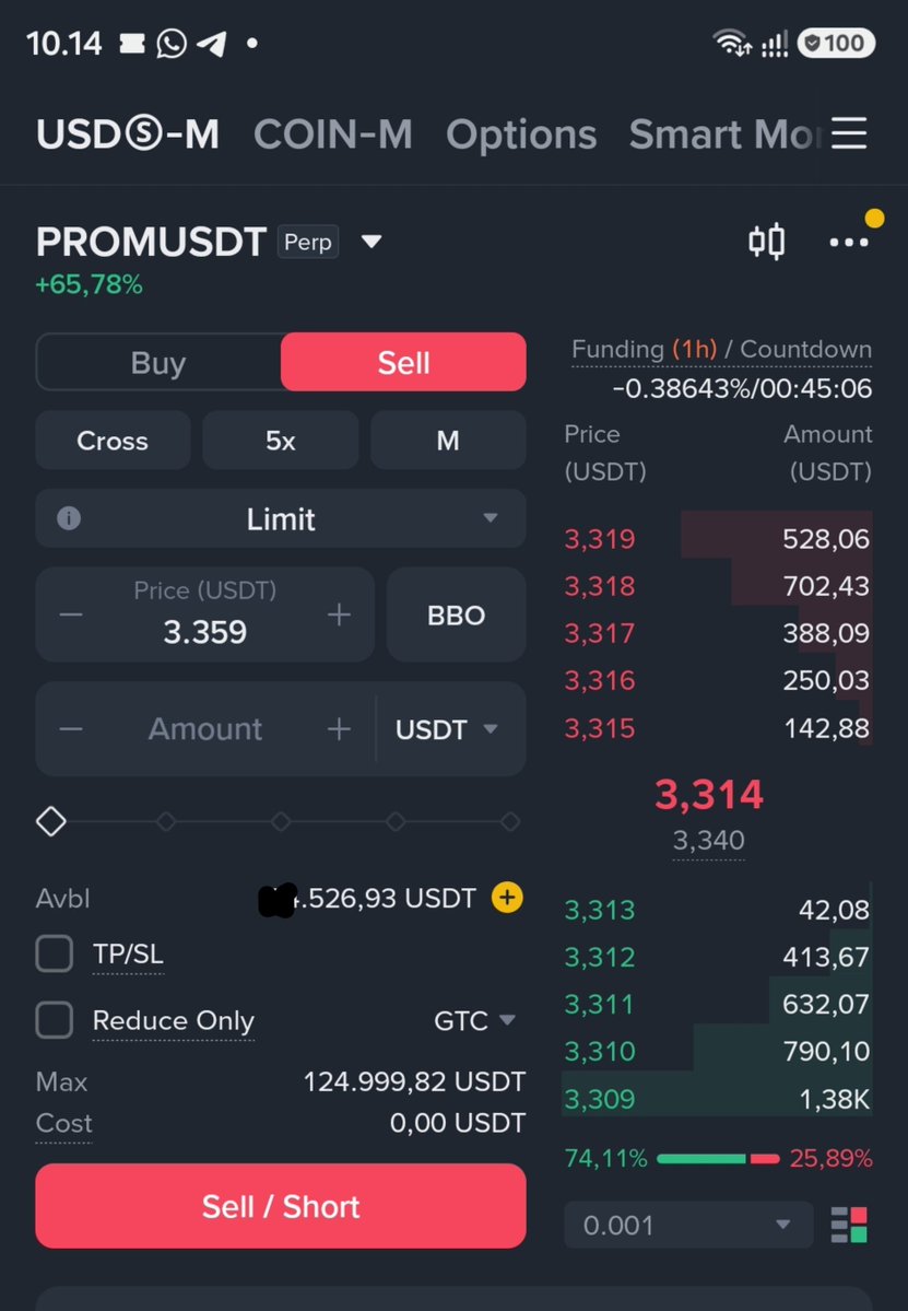 Mengg8877's tweet photo. $Prom Prometeus menarik untuk di short
Cicil perlahan https://t.co/8JmeN828gn