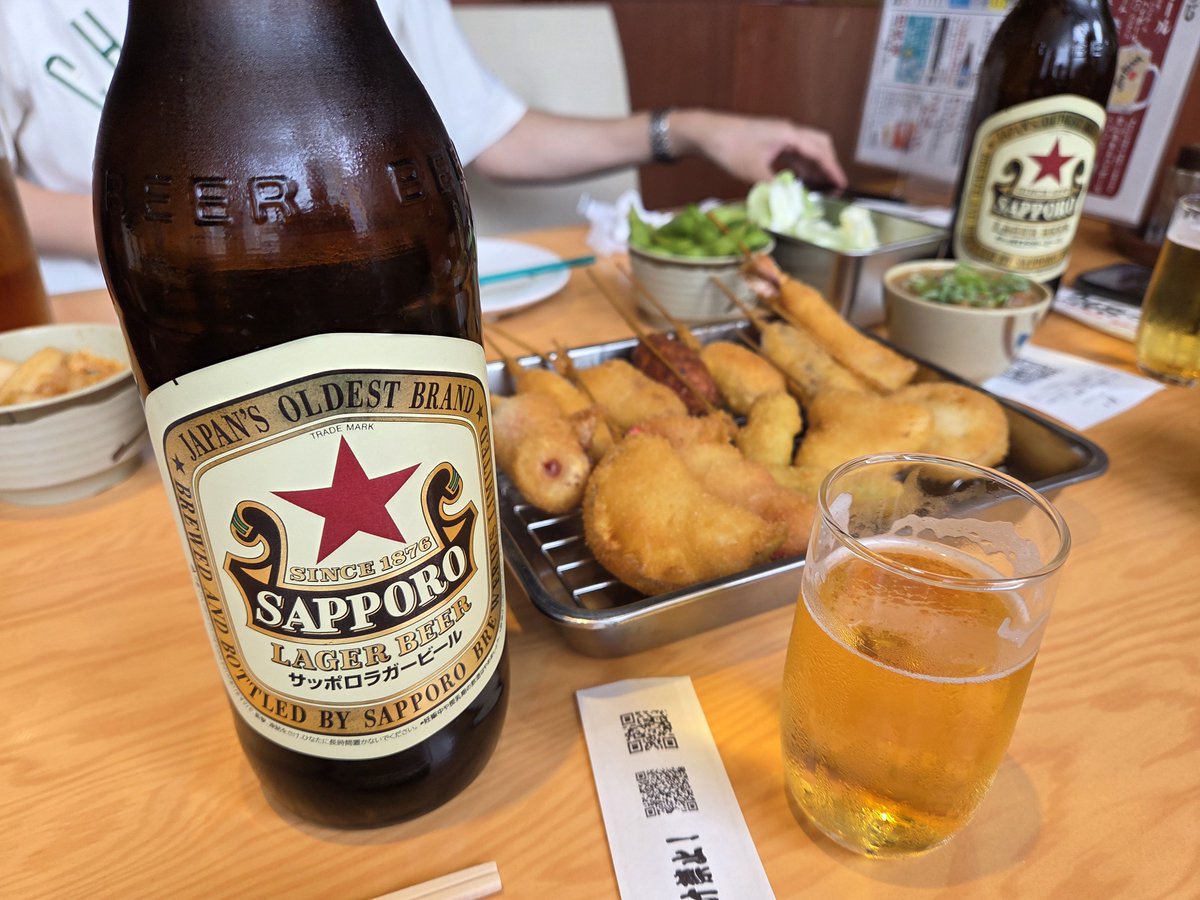 daiko55's tweet photo. 午前中までにたからづかの雨練🏁、からの難波で串カツ宴会🥃
我ながら今日は良く動いてる🤣
#たからづかカートフィールド #串カツ https://t.co/sTzJptyUa3