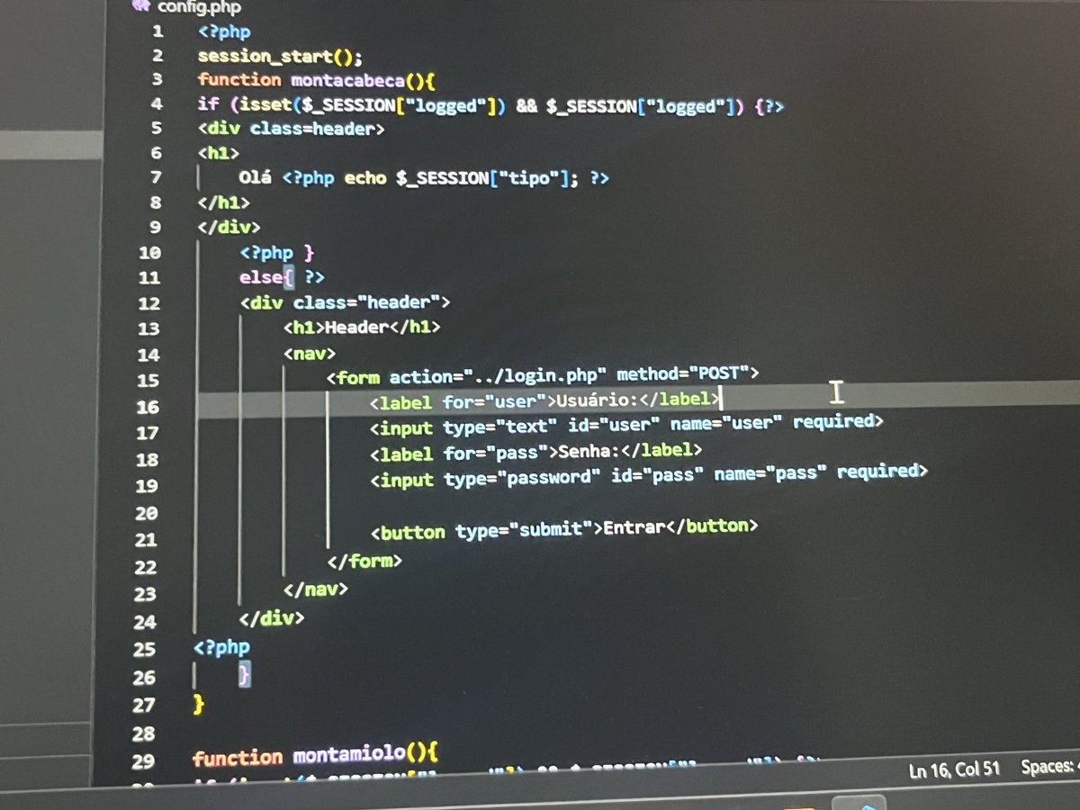 TheOnlyLuizR's tweet photo. Acho que esqueci como programar 😭, não tô entendendo nada do código que eu escrevi do zero https://t.co/07MYidlUDx