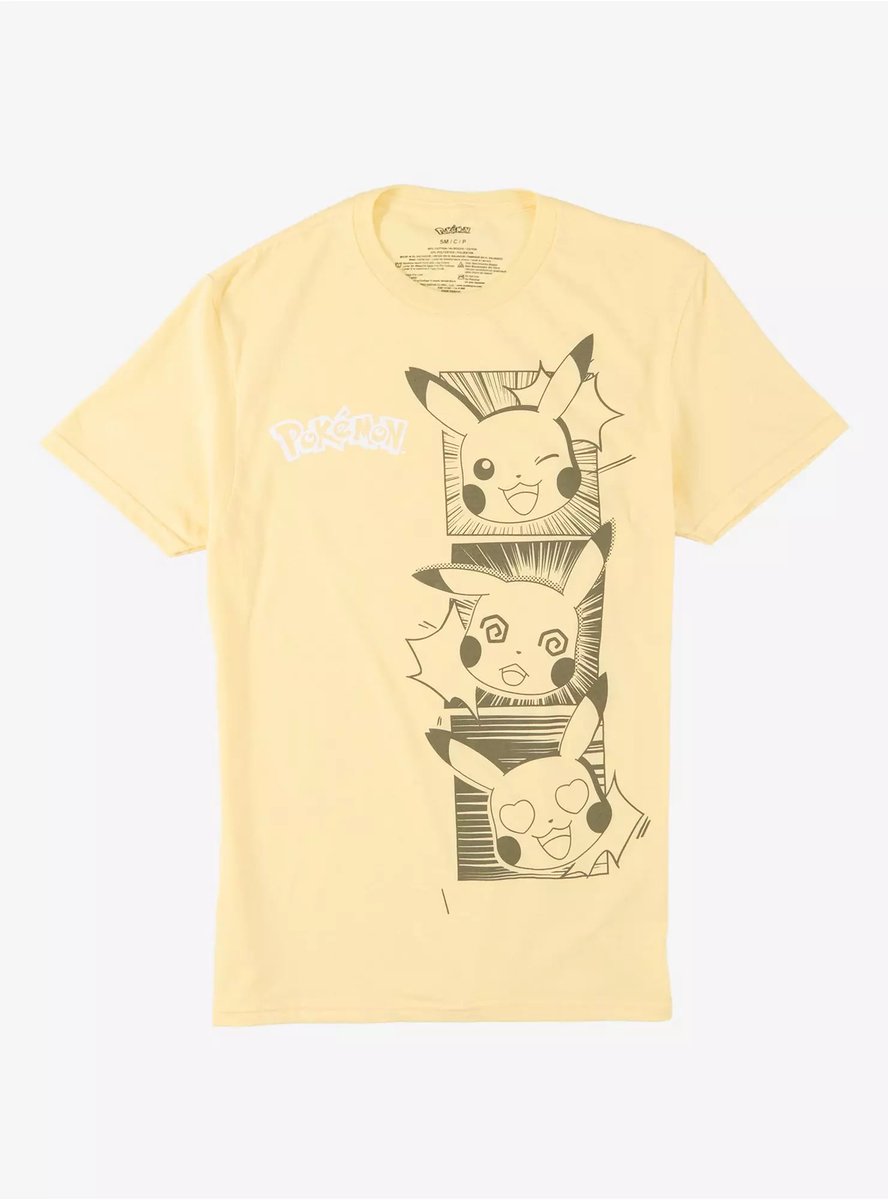 ポケモン Tシャツ4種 ニャース、メタモン ピカチュウ、ポッチャマ