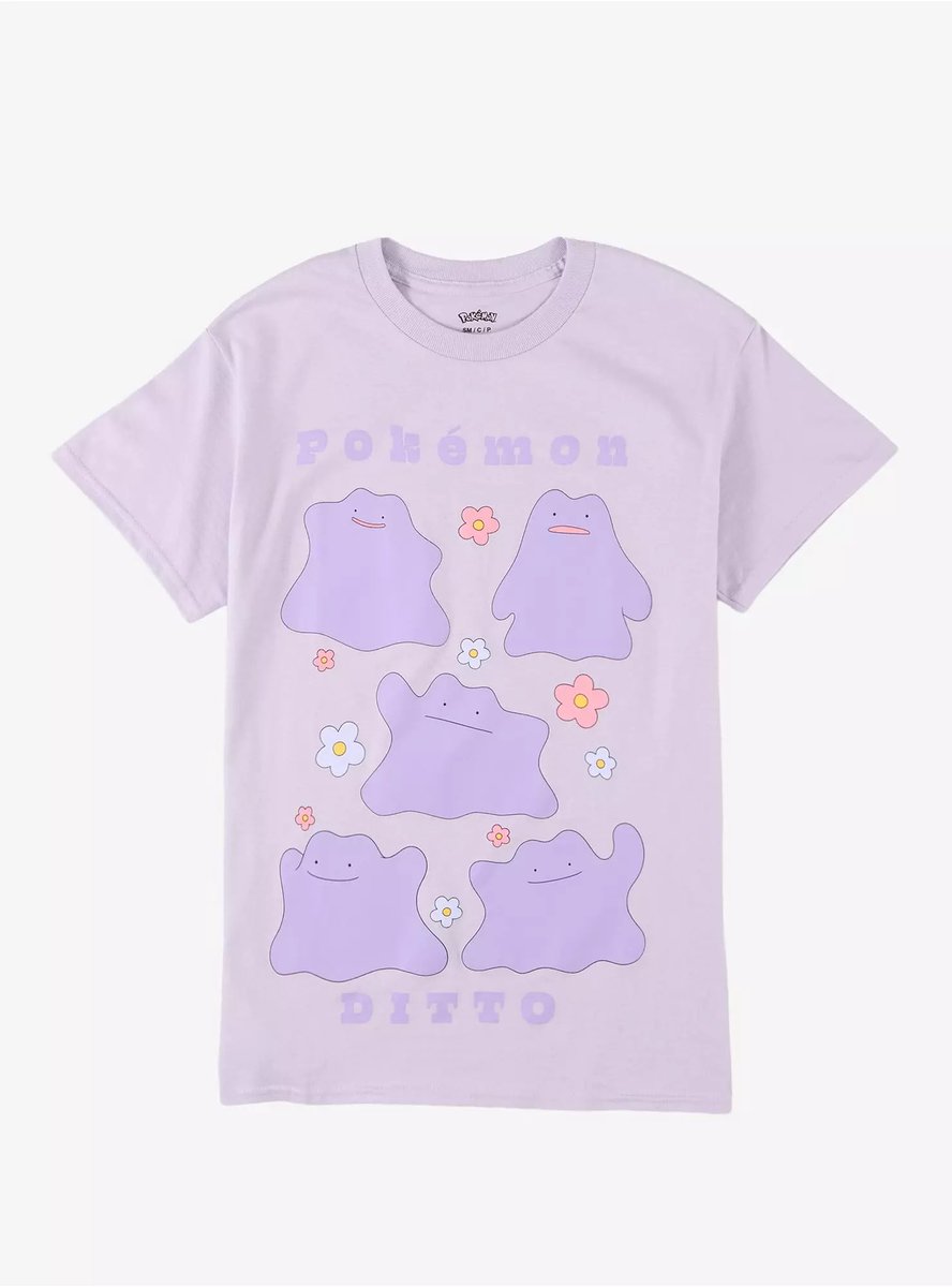 ポケモン Tシャツ4種 ニャース、メタモン ピカチュウ、ポッチャマ