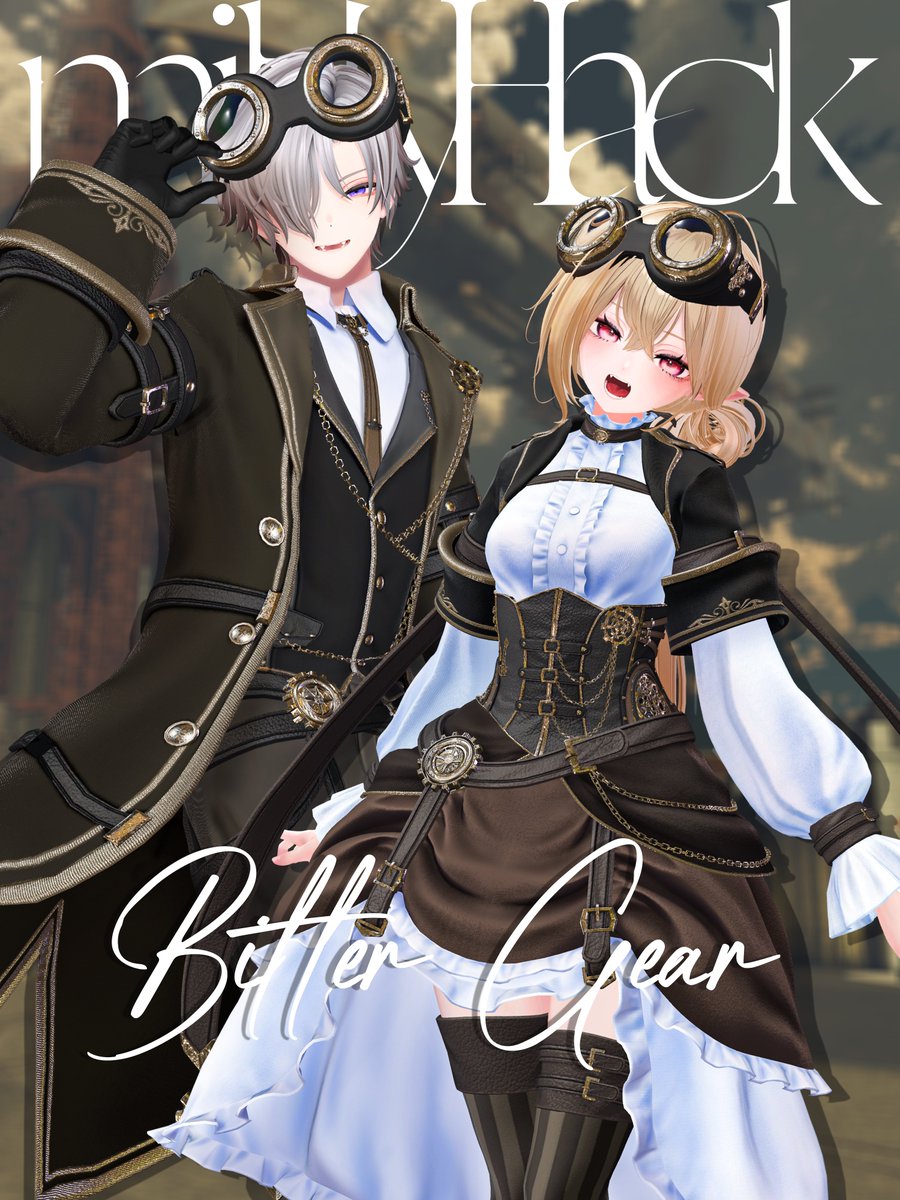 nachi_vrc's tweet photo. Wip1
今週末発売予定の「Bitter_Gear」です
カラバリは8種類用意してます✨ https://t.co/iABs9Ly8dB
