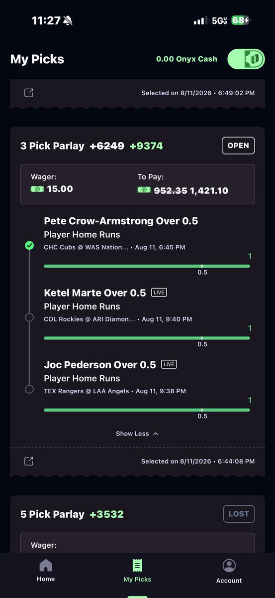 worthysayso's tweet photo. @MLBHR Put this in and ain’t looked at the app since…maybe not giving a fuck anymore is the method🤔 https://t.co/CH5cDvFw7F