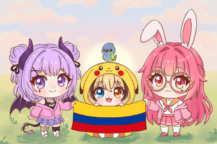 MonCherryVT's tweet photo. 🇨🇴VTUBERS POR COLOMBIA🇨🇴

¡Hola a todos! ✨ Este sábado 15 de agosto, varios Artistas y VTubers nos uniremos en un evento benéfico para recaudar fondos a favor de la Cruz Roja y apoyar a Colombia en este momento tan difícil. 

¿Qué habrá en el evento?

🟡Transmisiones especiales en nuestros canales.
🟡¡Una rifa benéfica con arte increíble como premio!

Si no puedes donar, ¡nos ayudas muchísimo compartiendo este mensaje! 🫶

📩 ¿Quieres sumarte como participante? ¡Escríbenos por DM! 
🔁 ¡Agradecemos de corazón sus RTs para difusión!