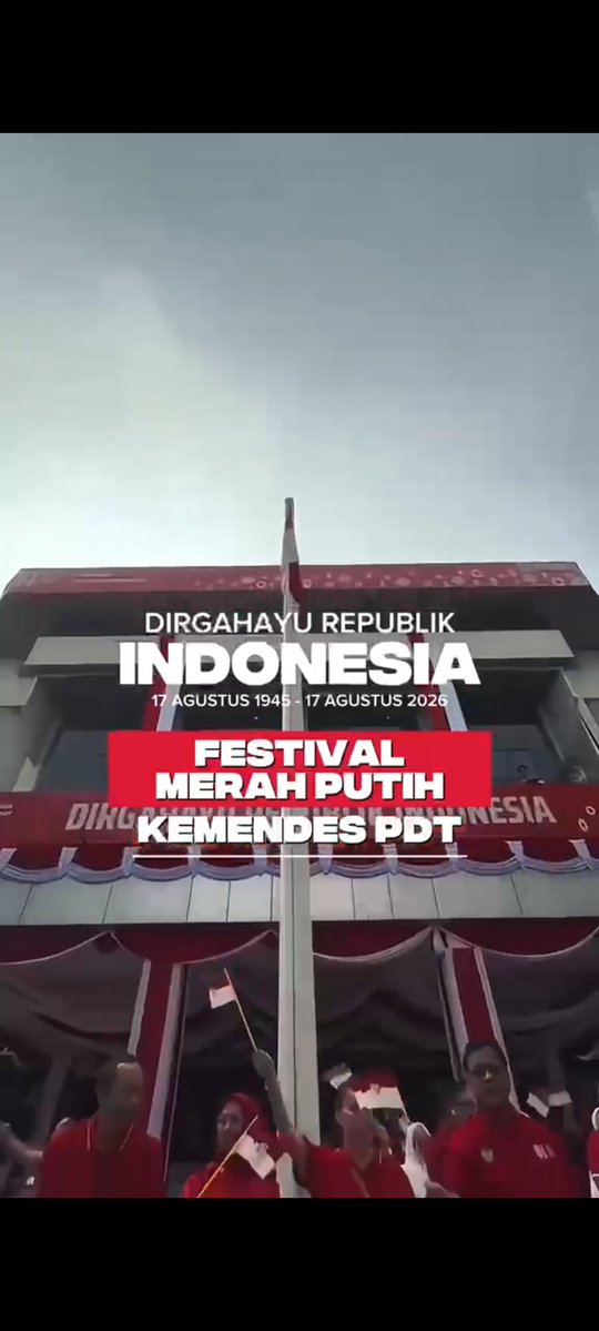 RintoKeryl's tweet photo. DIRGAHAYU Republik Indonesia
Dari Desa kita bangun  kemandirian untuk kesejahteraan seluruh warga
#PestaDesaMerahPutih
#BangunDesaBangunIndonesia
#KemendesaPDT
#TPPKerjaBerdampak https://t.co/39aeTs40g2