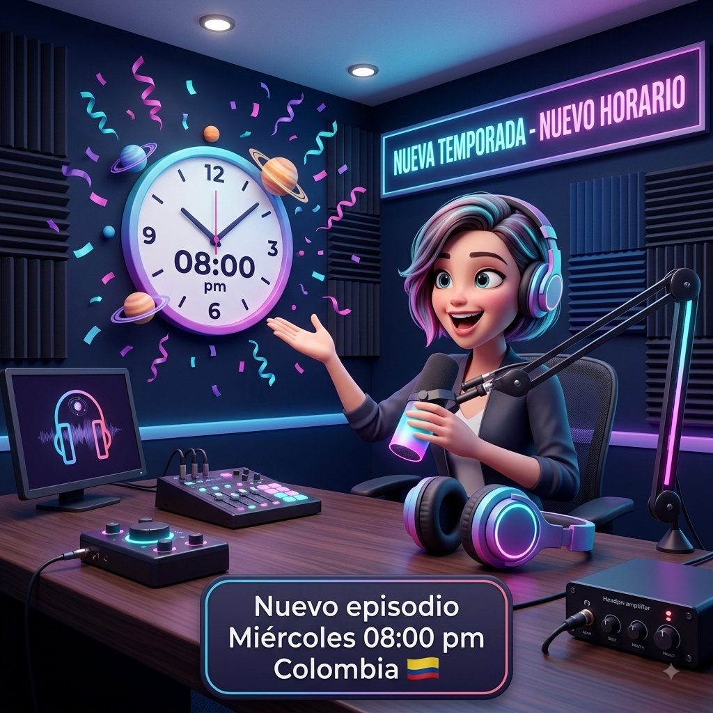 podcastmixeando's tweet photo. 🧨 ¡NUEVA TEMPORADA + NUEVO HORARIO!

🔙 El podcast está de regreso

📆 ¿Cuándo? Todos los MIÉRCOLES

🕧 ¿Hora? 08:00 PM (Colombia)

#NuevoHorario #EstrenoExclusivo #Viral #LosNoSabemosNada #Podcastmixeando https://t.co/Ojr6JVjlPD
