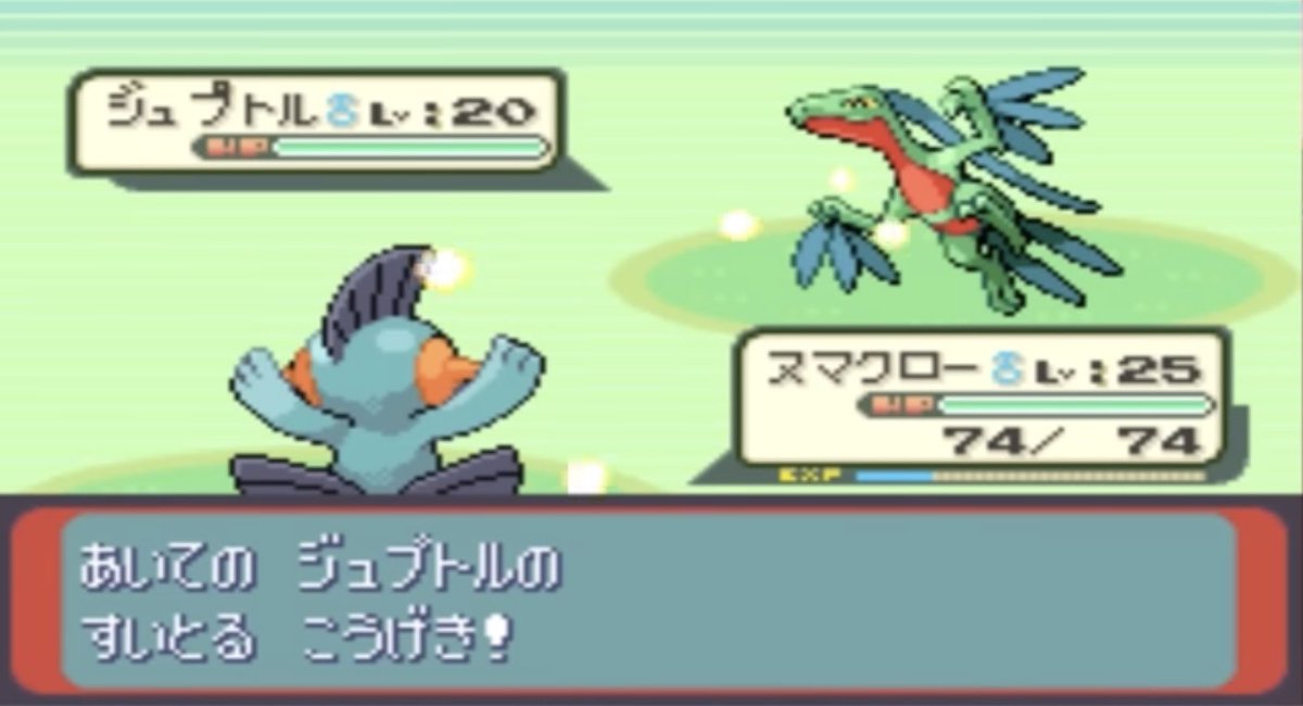 pokecaCamome's tweet photo. ポケモンセンターでミズゴロウのストラップ付けてたら、店員さんに

「ホウエン地方のトレーナーさんなんですね」
「橋の下のハルカちゃんには気をつけてください」

って言われた。
20年経っても傷は癒えてない。 https://t.co/dLc1trq75T