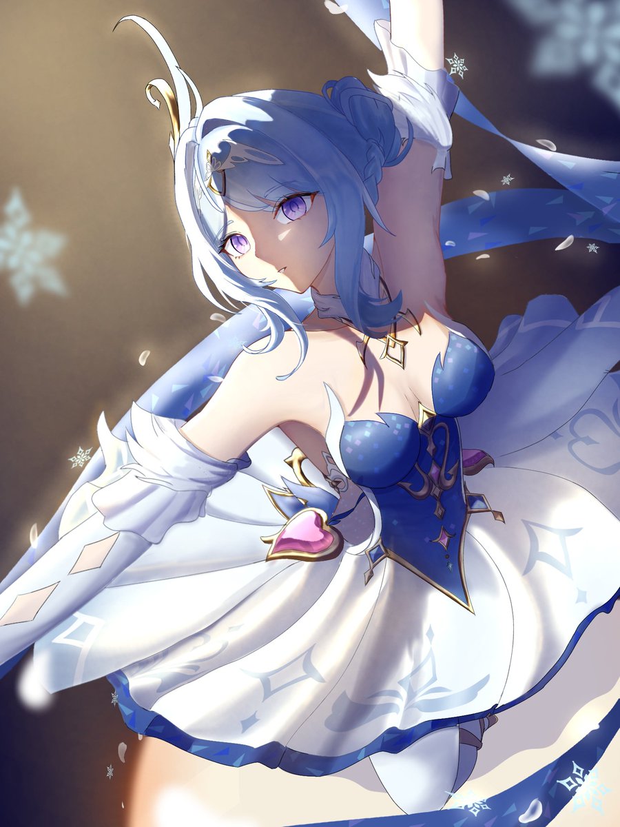 CahayaRoma_'s tweet photo. My fanart of Odette !  Good luck on your pulls, hope you bring her home! 💙

#Genshinimpact #GenshinFanArt #Odette https://t.co/1vaCjiN4tQ