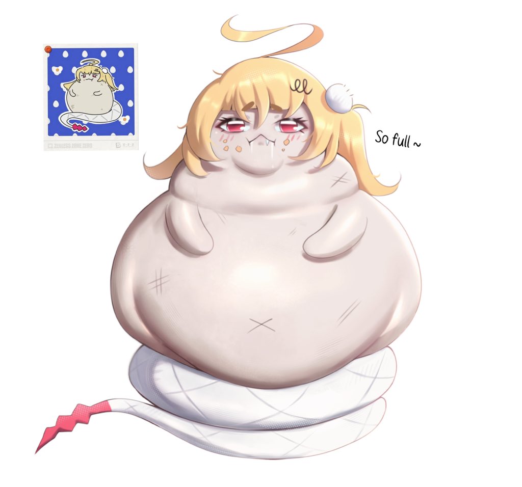 furin_too's tweet photo. Chubby Snake 🐍✨
#ZenlessZoneZero‌ #Cissia #zzzero https://t.co/od51UAu9jQ