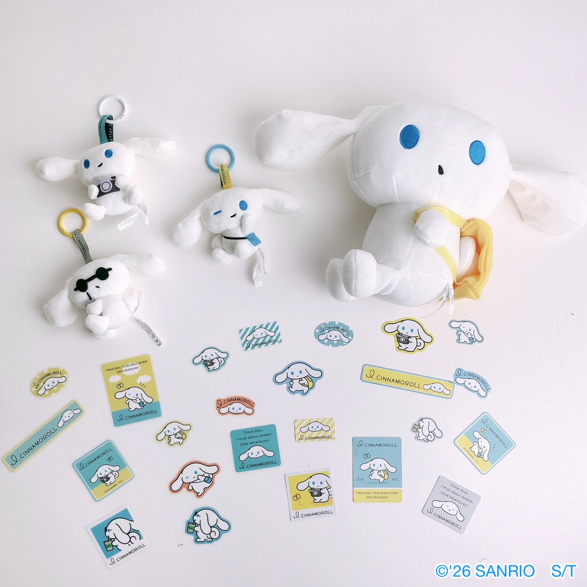 ec_sanrio's tweet photo. ＼19日発売！#新商品💙  ／
アイシナモロール きままにおでかけシリーズ☕
「自分のこと、もっとあいしな？」がテーマのアイシナモロールの新シリーズだよ📸

本店👇
https://t.co/n3YAOzcVp8
楽天市場店👇
https://t.co/MVR4ES1QXq
Yahoo!ショッピング店👇
https://t.co/3tvPzcKXII

※発売日9:30公開 https://t.co/HNGkLB8C3d