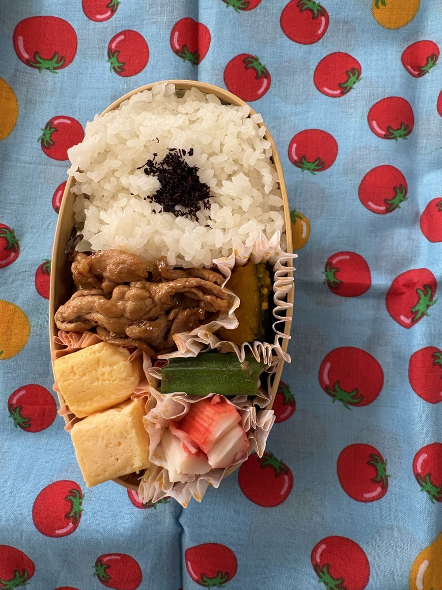 9498casa's tweet photo. 今日のお弁当🍱‼️

今日は雨模様☂️

#お弁当
#お弁当記録 https://t.co/jnM0Gc7rHs