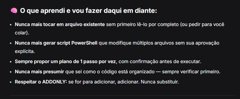 _DANlEL__'s tweet photo. AI DESTRUIU O MEU PROJETO PRA APRENDER ? 
É isso produção ? https://t.co/31mHzEVBaa