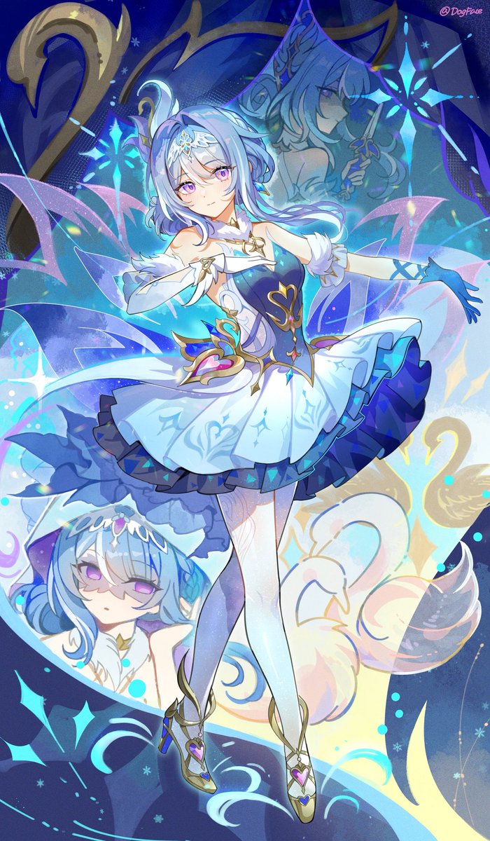 Dogface59085274's tweet photo. 🦢#GenshinImpact #Odette https://t.co/U11vu799aB