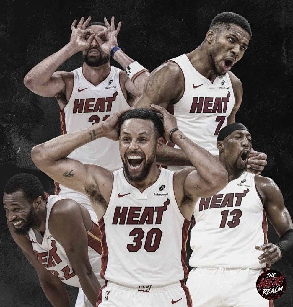 WadexFlash's tweet photo. Stephen Curry
Klay Thompson
Andrew Wiggins
Giannis Antetokounmpo
Bam Adebayo

This would feed families🗣️ https://t.co/zTjh4rSefe