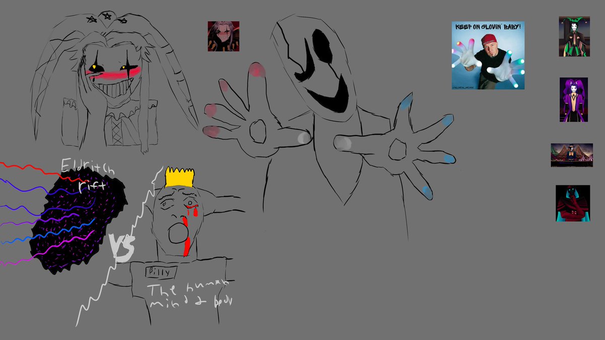 Homeless_GayMan's tweet photo. Compilations of previous Magma drawings #magma #doodle #drawings #thefreakcircus #OCㅤㅤ https://t.co/x20WFrlOCt