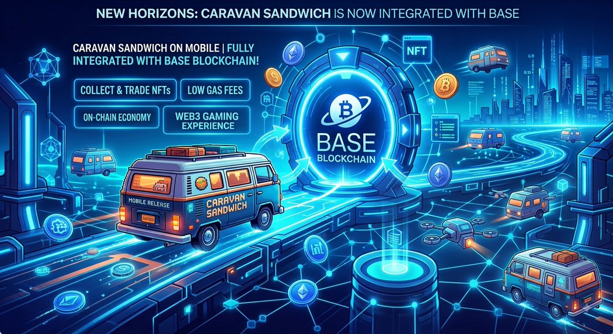 sividelia6's tweet photo. Imagine exploring the cozy world of Caravan Sandwich on mobile, but powered by @base 

Collecting in-game resources as $BASE NFTs with near-zero gas fees would take this game to the next level. The ultimate Web3 cozy game? 🏕️

This @buildonbase community https://t.co/COMgsnJk2C