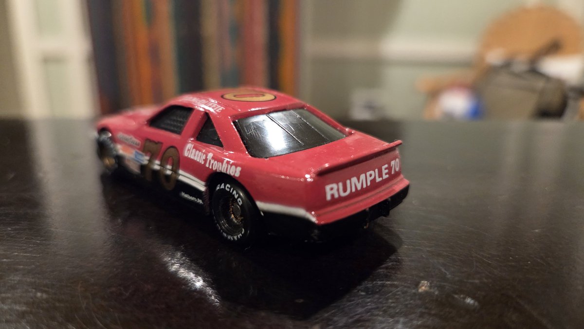 LASTCARonBROCK's tweet photo. Of the #JD70 cars I ordered, I'm keeping this one that stood out. It was the only one with no white stripe on the back and a few other quirks to it. https://t.co/heFF5CAPQf