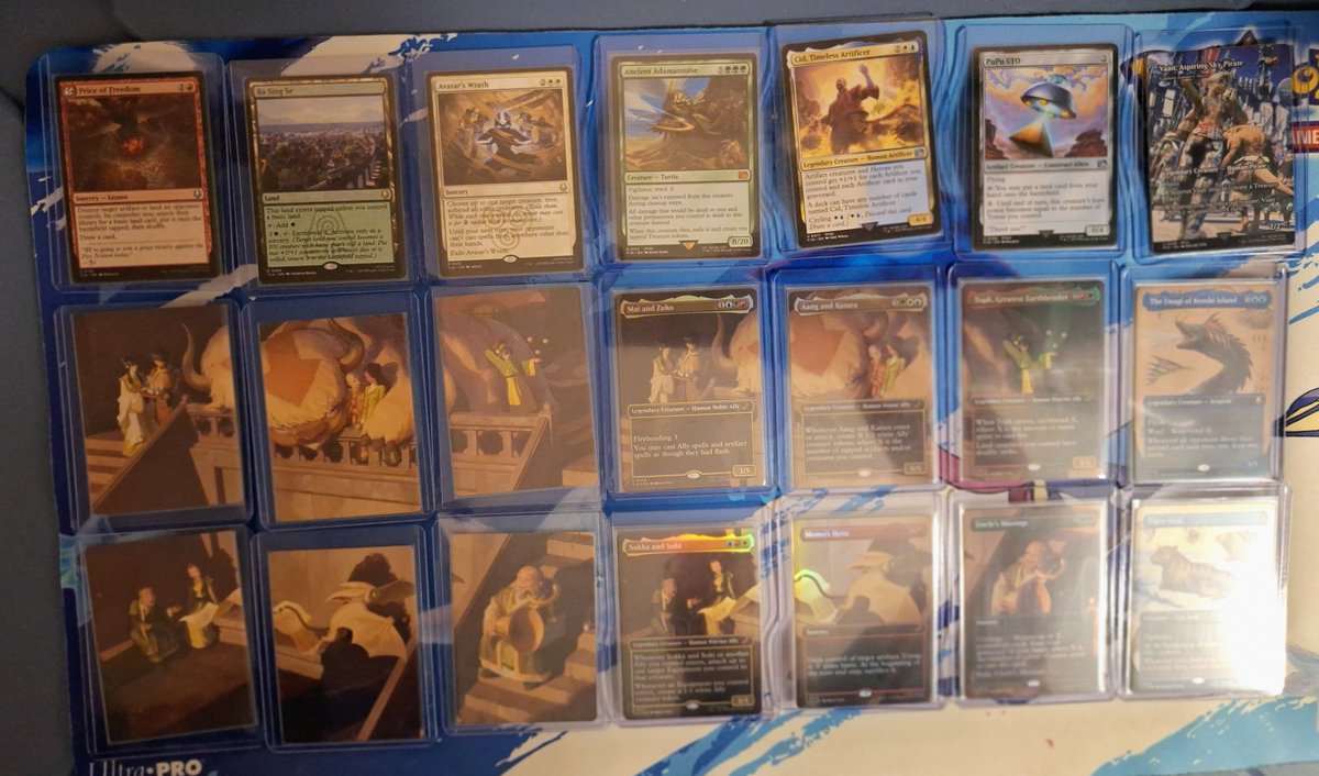 BarkerMoose's tweet photo. Opening results from the last few days!  Finally pulled an overnumbered from Vendetta tonight after opening what seemed like a ton of packs.  Plus got some good pulls from other TCGs to add a little variety to the collection. https://t.co/RFy2w2sLwO