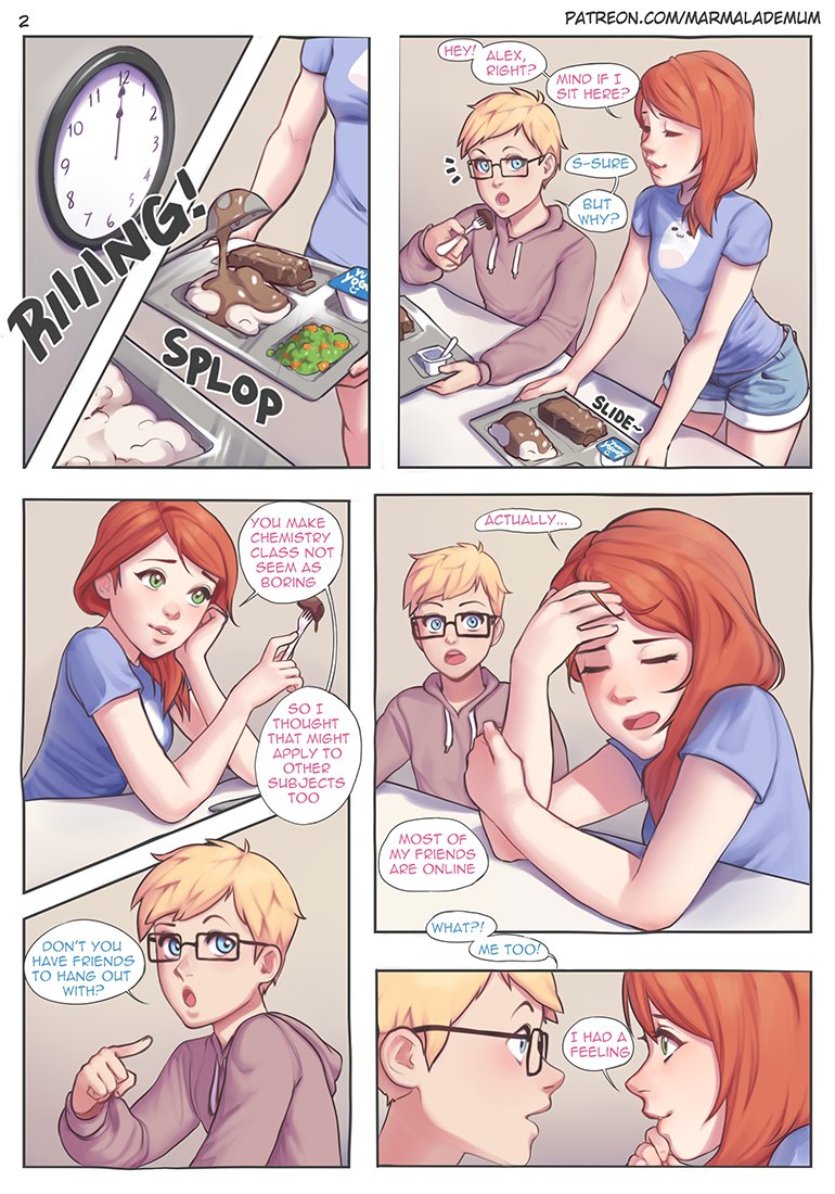 Marmalade_Mum's tweet photo. Chemistry Class I - Entire Comic thread! 🐄🧵 https://t.co/yYNZch0fEt