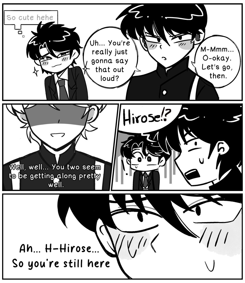 l_haracha's tweet photo. Chapter 4 (English version) #matsunaka #nakamura #mtsunaka #comic #inglish #notcanon #bl #boyslove #ship https://t.co/poX77Y6kZi