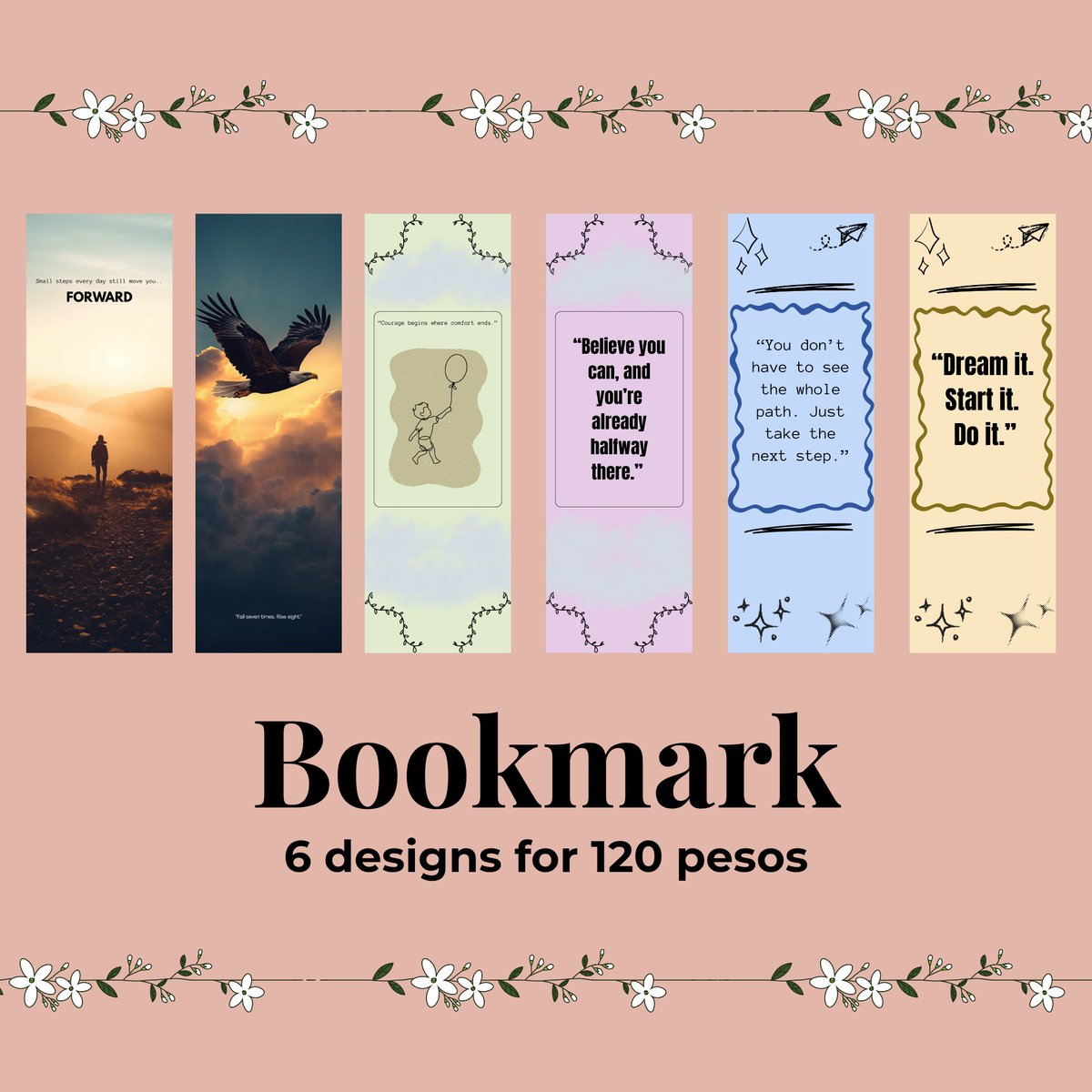 earnonline_rn's tweet photo. AVAILABLE‼️

Printable Motivational quotes Bookmark bundle (6 designs)
 https://t.co/tCHTQY2F1N https://t.co/JqG6l9jOXB