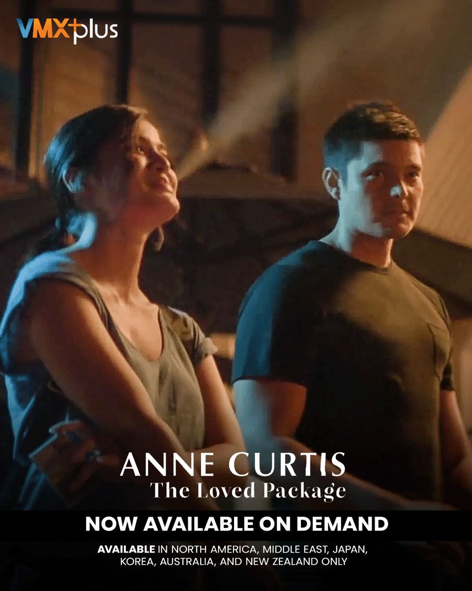 vmxplus's tweet photo. NEED SOME TEARS?
Watch the ANNE CURTIS: THE LOVED PACKAGE NOW AVAILABLE ON DEMAND for only 299 here https://t.co/m2oi0oG5km
THE LOVED ONE | SID & AYA: NOT A LOVE STORY directed by Irene Emma Villamor
Available in selected territories
#AnneCurtis #VMXplus
#AnneCurtis #VMXplus https://t.co/N0BXTx7Y6I