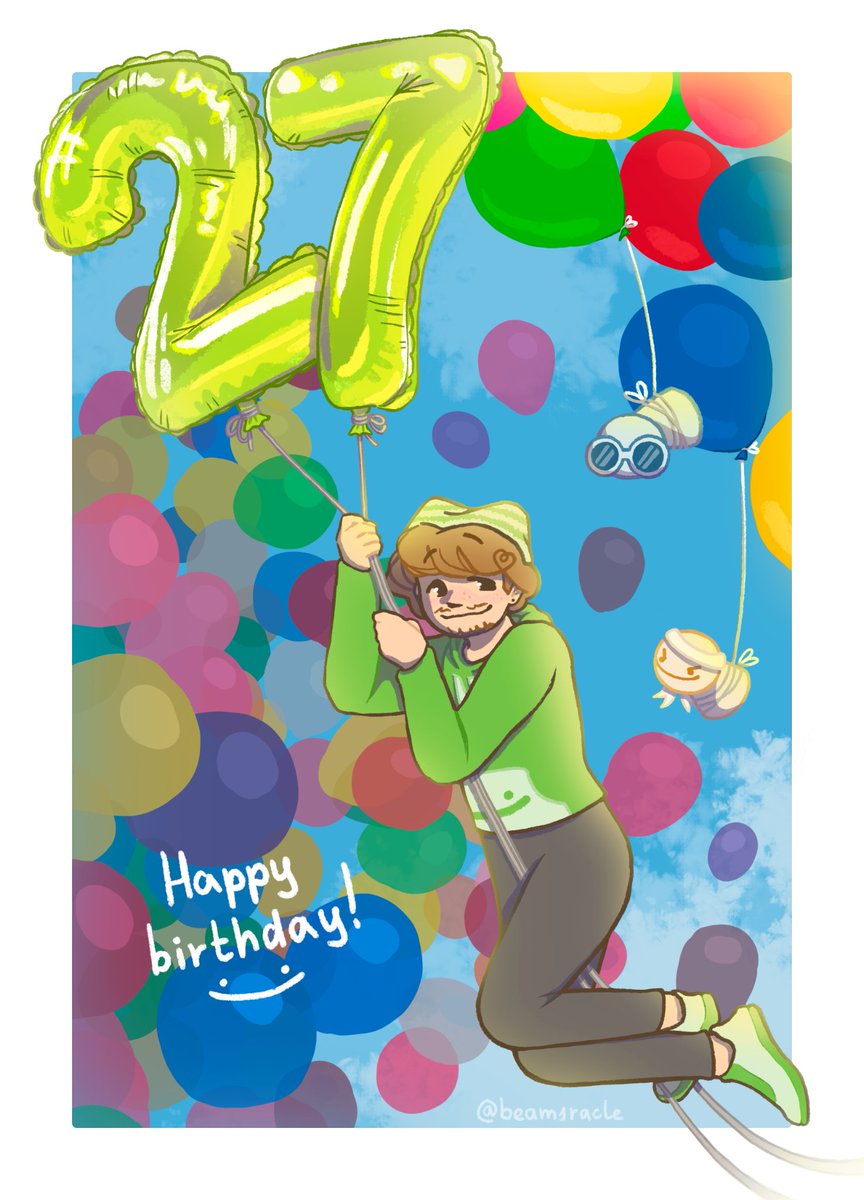 BeaM1racle's tweet photo. Happy Birthday Dream🥳💚
#dreamfanart https://t.co/apShZ2Je9g