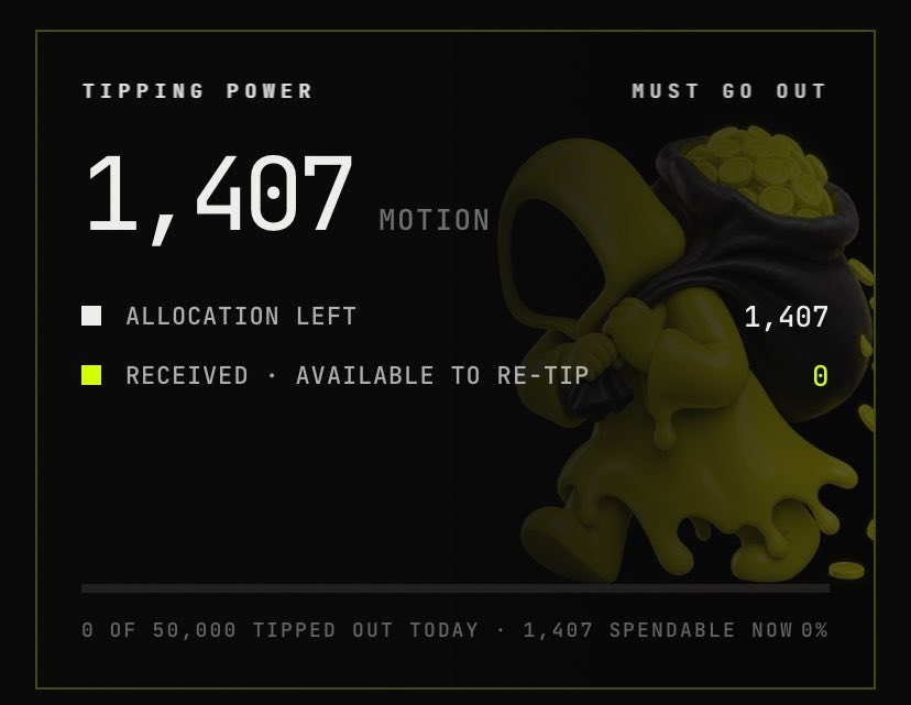 ikyukuu's tweet photo. literally airdrop pertama gue ini 🗿
selama ini taunya cuman trading altcoins atau nge-micin

yang curious bisa coba daftar di laman resminya @motiontip https://t.co/HwsNksMB9y, sambungin ke akun X kalian, abis itu start yapping sambil nge-cashtag $MOTION

kalo mau ngirim tips bisa sambil tag @tipmotion [jumlah motion] di kolom reply, atau cukup komen kayak biasa aja juga boleh