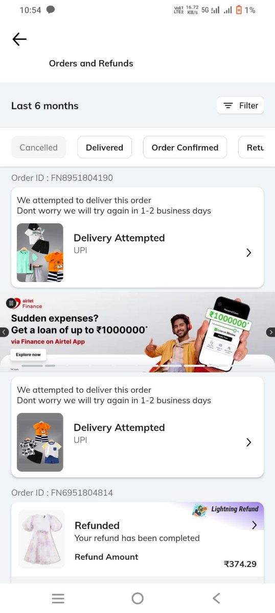 RanjanJeeva's tweet photo. @AJIOLife @AjioCares I have been waiting for this order for past 12days and the customer care response very poor.. no proper resolution given. But they are keep saying sorry and asking to wait another few more days. https://t.co/U0tQgewCMK