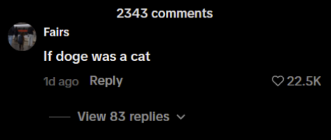 XScharo's tweet photo. A cat by the name of "Meimei" from 1 day ago is going viral for looking like the cat version of DOGE?

The top comment says "If Doge was a cat" with 22k likes MeiMei has been getting shilled for such a long time and cant seem to go in to 8 figure range, so im devving COGE coin. 

COGE is much more retail friendly, same as DOGE or CATE their were not the name of the animal they were a attractive version.

AvecKFxn8ihToR7gwgAVjfqV56N1rWhN7hv8joXQpump