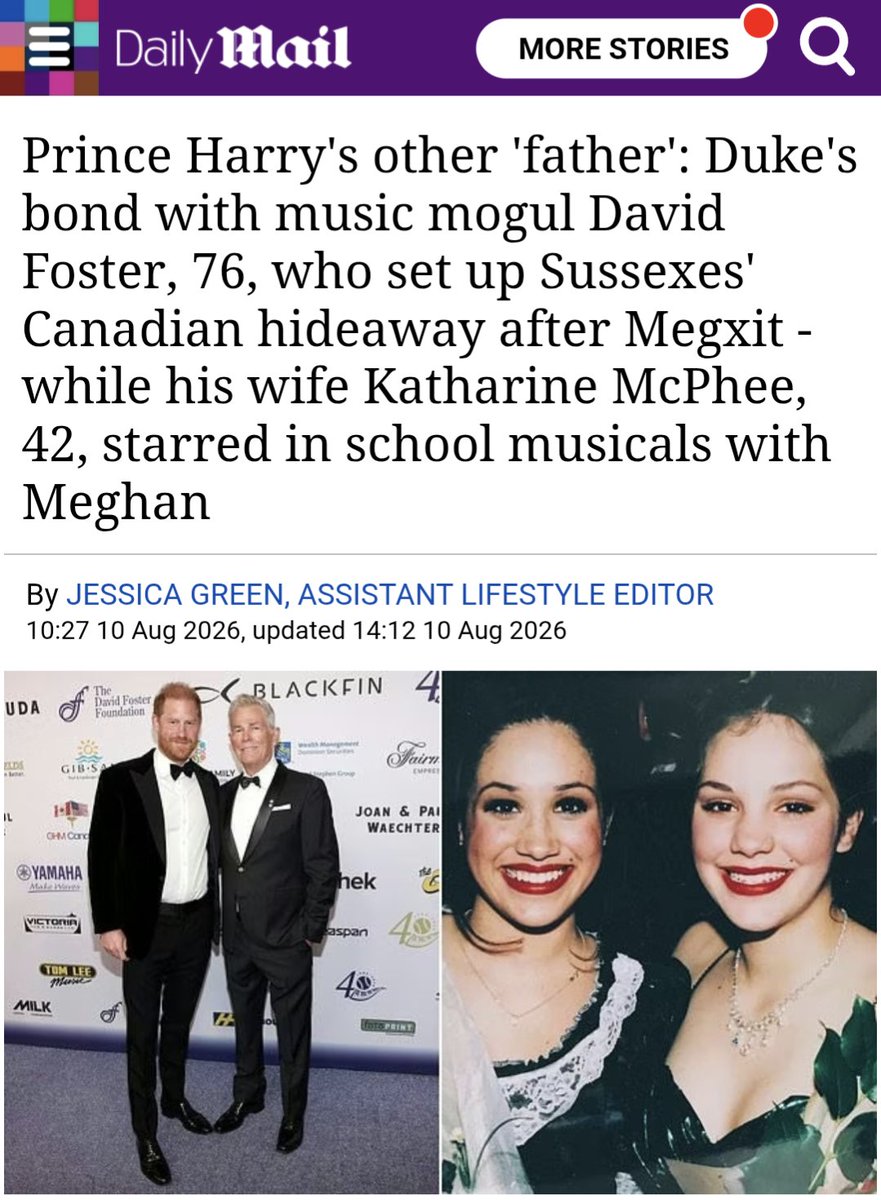 blakjaxx's tweet photo. Katharine McPhee told Access Hollywood: 'My husband has a really, really beautiful relationship with Harry. They're so cute. They're like father and son.' https://t.co/f40jhqKt0k