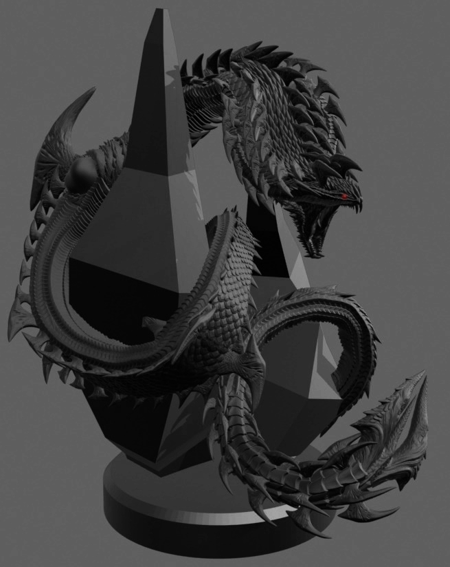 machi_mmd's tweet photo. 見づらかったのでダラ進捗上げなおし
腕以外一旦完成したからポーズ考え中 カッコよく自体は出来そうだけどどんなポーズにするにしろ、どう台座に乗せるようにするのがいいのか全然検討ついてない… https://t.co/01UqRlV9Bb