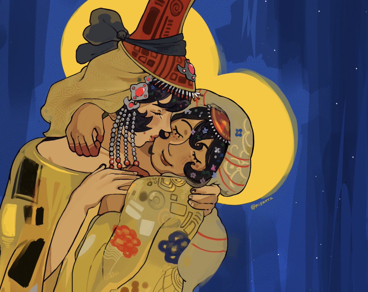 str_xyc's tweet photo. The Kiss (Torefati) #jaadugar #天幕のジャードゥーガル https://t.co/k3a2HLGLCA