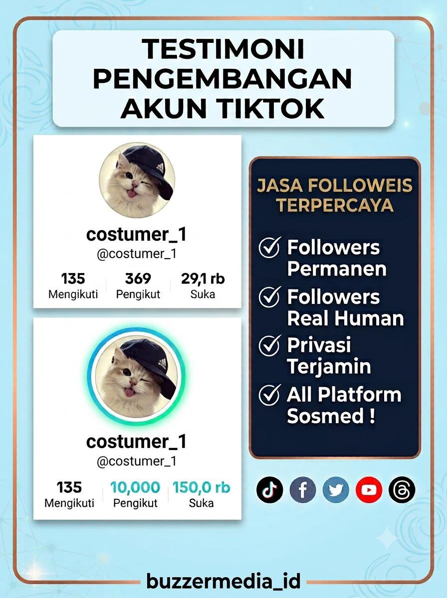 genn_management's tweet photo. Jasa Up Followers Terpercaya Instagram 
Followers Permanen✅
Followers Real Human ✅
Privasi Terjamin✅
All Platform Sosmed ✅
tersedia ribuan akun ✅
order 👉🏻 https://t.co/HEqkarEMrI

Bisa untuk Naikin Followers akun bisnis, akun pribadi, dll #zonauang #jasabuzzer #zonajajan https://t.co/w2JSJNa3c5