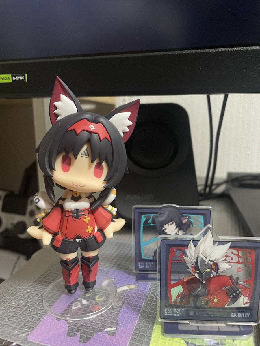 PoTeto_401's tweet photo. グッスマの猫又届いた　
出来がよい
アンビーとニコも欲しくなってまう https://t.co/J5IF7bPf0h