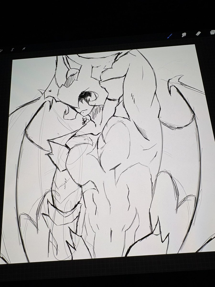 genjisssword's tweet photo. very lazy sketch of my man…. i wanan lick his armpit #aatrox might lazy color and make the face better later idk https://t.co/gJ7fp4mSgB
