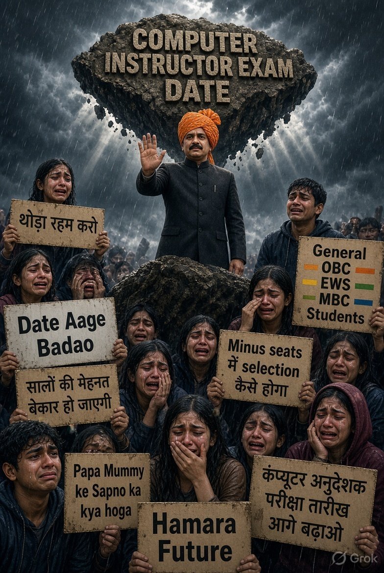 priyanka__sonii's tweet photo. हे कृष्ण भगवन @alokrajRSSB प्रभु 
आप ही कुछ कर सकते हैं 
हम भक्तों की पुकार suno @alokrajRSSB प्रभु 
Exam date आगे करो या post increase करो   कुछ तो करो प्रभु 
जो आप कर सकते हो वो तो करो भगवन
#bci_भर्ती_में_न्याय_दो 
महे थारा टाबरिया रूळ जय गा मायतो, टाबरा गी सुध लयो प्रभु https://t.co/tM0HuoonaV