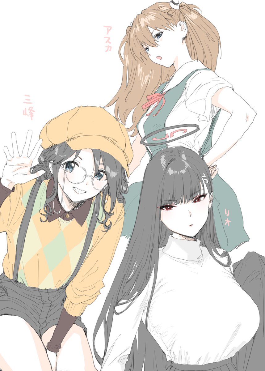 otogeri's tweet photo. 以前リクエスト全部描く企画で描いたやつ。後編 https://t.co/43WFclvY8L