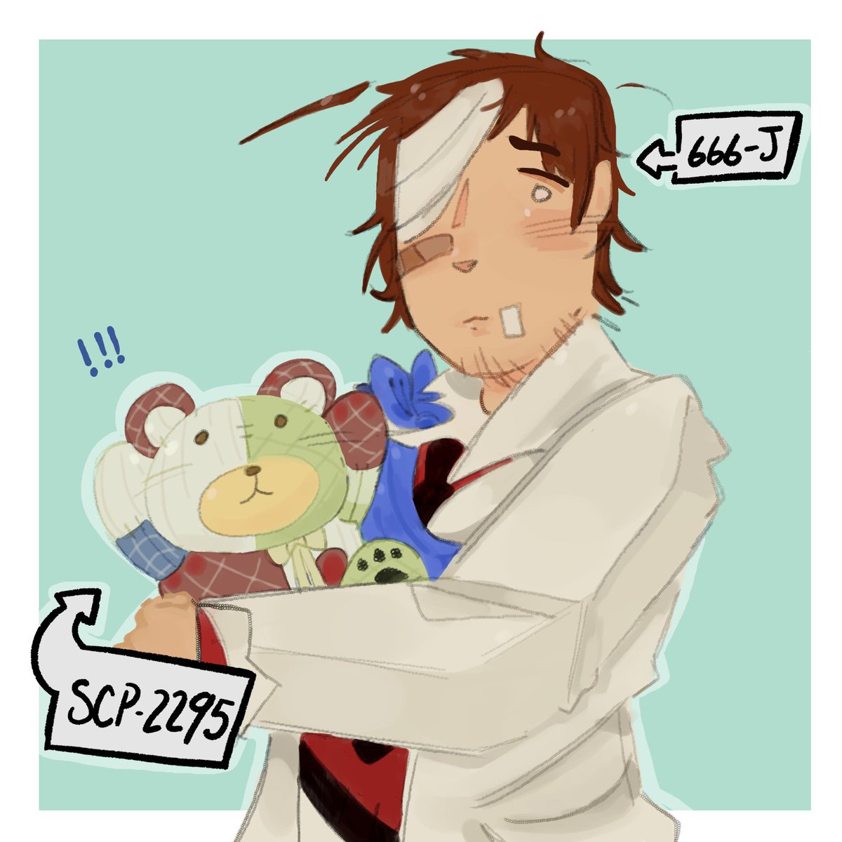 meat_m0thh's tweet photo. 🧸 dooodle

#scp #scp2295 #DrGerald https://t.co/PyqcPnijUF