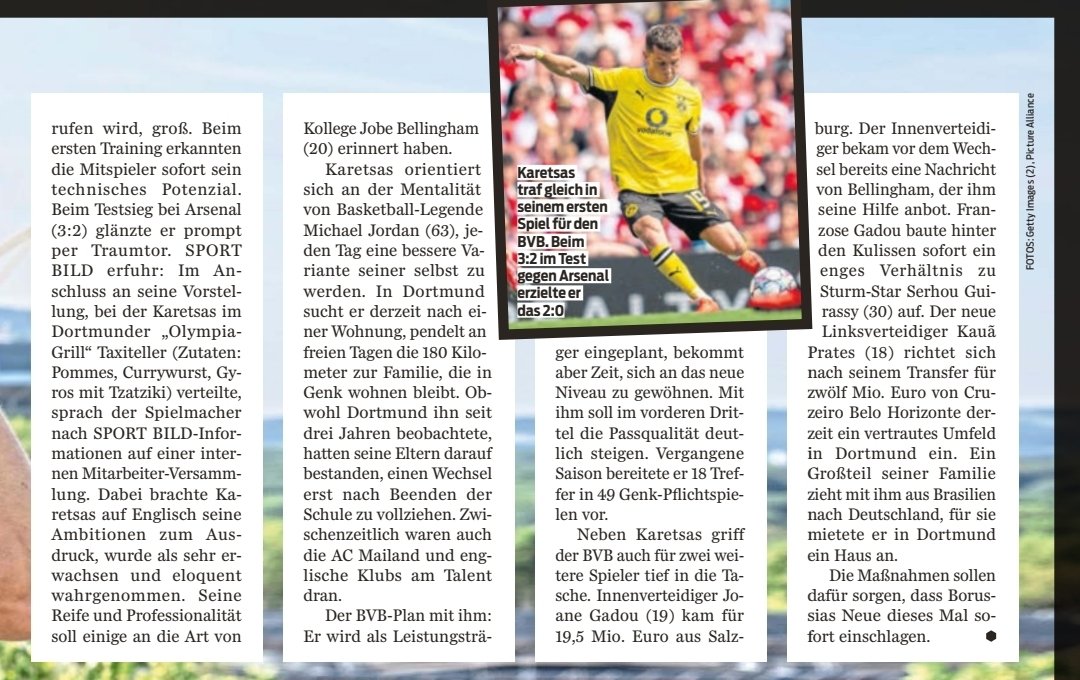 BehVauBehNews's tweet photo. Beitrag aus der Sport Bild (12.08.26) 1/2
#bvb #dortmund #Bundesliga #borussia #bellingham #asllani #FIFACWC #sancho #FIFAWorldCup #kovac #schlotterbeck #Kovac #adeyemi #Guirassy #westfalenstadion #kicker #ChampionsLeague #reggiani #ricken #nrw #signalidunapark #reus #prates https://t.co/cQC2krVD4j