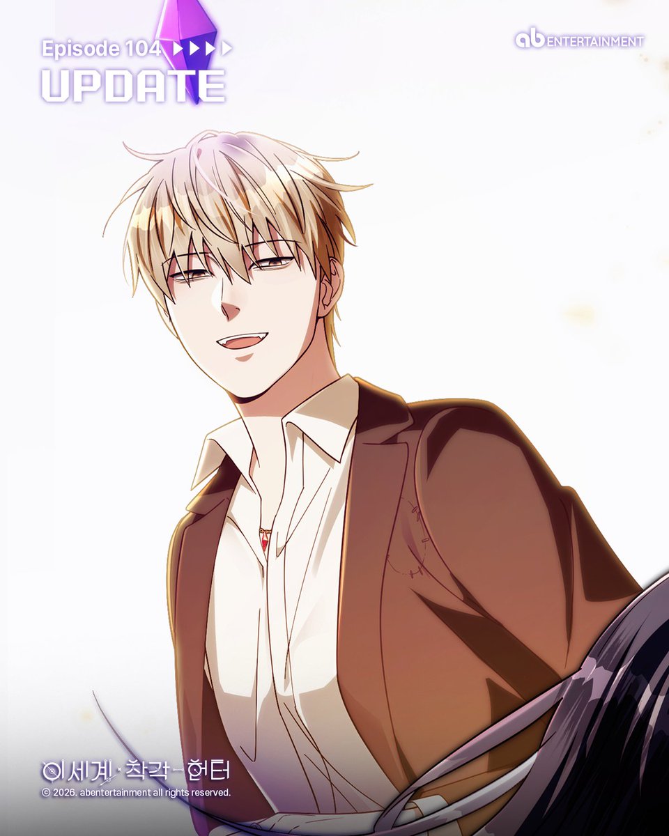 ABent_webtoon's tweet photo. 리디 토요일 웹툰
<이세계 착각 헌터> 104화 업데이트👾

"당신은 걱정 말고 얼른 도망쳐요."

💙지금 바로 보기💙
https://t.co/aL4qRKNl4D

📌RT 이벤트 안내
본 트윗을 RT하고 팔로우 해주신 분들 중 한 분을 선정해 기프티콘을 드립니다!

이착헌 굿즈가 궁금하다면?
공식 온라인 스토어 : https://t.co/qogzrOMlfy