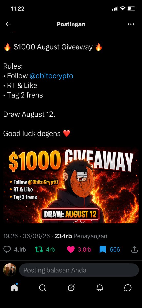 yukiwiinn's tweet photo. @ObitoCrypto @w0n9be7o @zatahnya @NoeWinWon join guyss 🔥🔥🔥 https://t.co/mtEYgTeViE