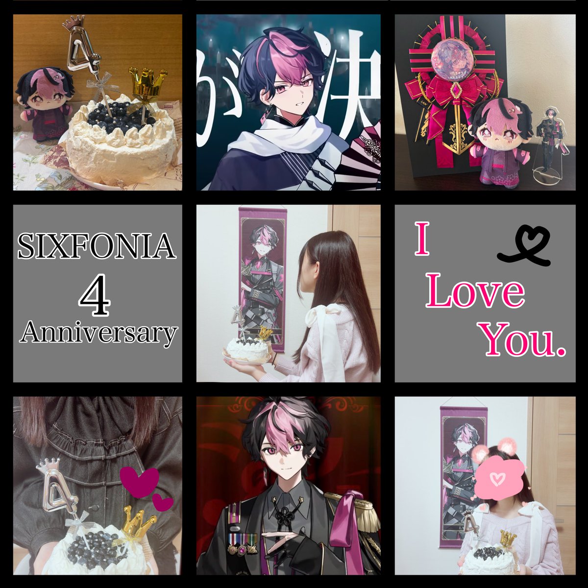 faznn6's tweet photo. 4 Anniversary.*･ﾟ　.ﾟ･*. https://t.co/ptJ76zPK1L
