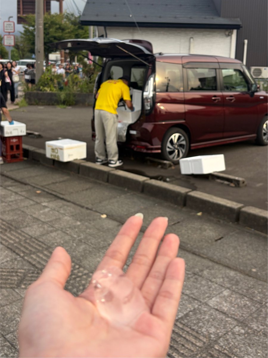 moiwase's tweet photo. 鯖江に来て本当に良かったです！最高のファンサだった🧊ありがとうございます🥹💖 https://t.co/6LHTmWkSxX