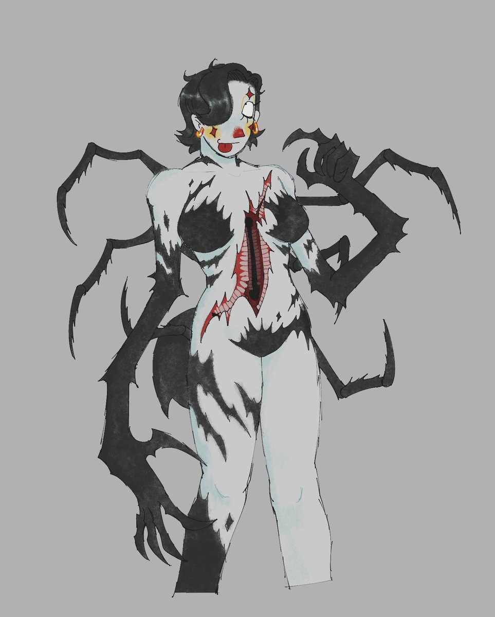 croffeepot's tweet photo. body horror and butt naked(?) warning hi sado 👋👋👋👋 #croffeepot #thehex #thehexgame #sado https://t.co/SNlhtKwum5