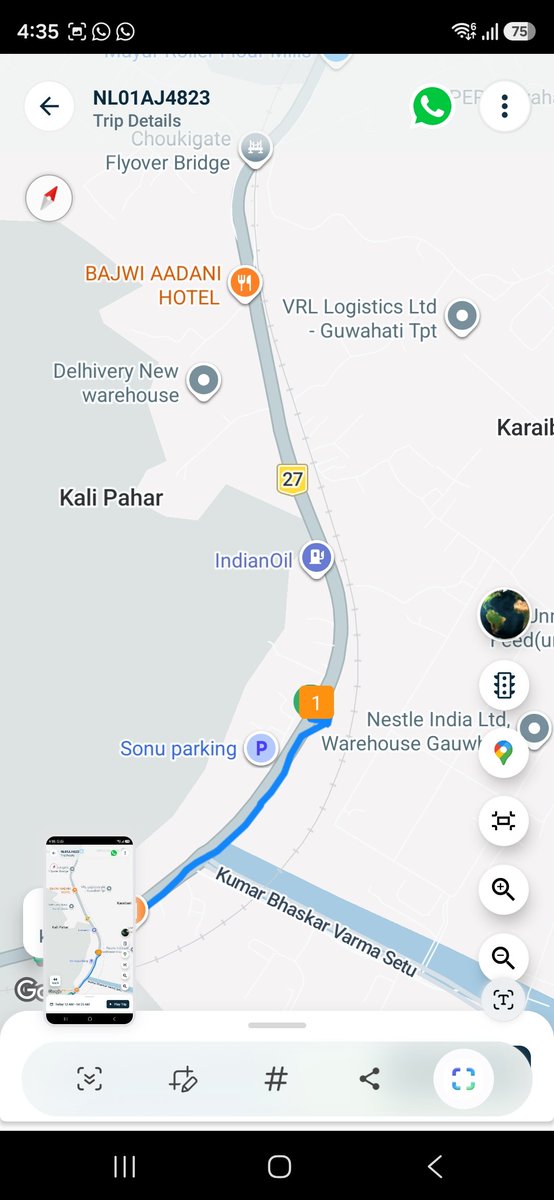 kingamk748's tweet photo. 🚨 @himantabiswa Mama, what is happening in Assam?

My vehicle NL01AJ4823 was loaded at Gouripur, Kamrup, Assam and was parked near the loading yard, barely around 200 metres from Gouripur Police Station.

Despite being in a police-station area and an industrial zone, the entire diesel was stolen from the vehicle last night. Even more alarming, diesel was spilling onto the road. If it had caught fire, it could have caused a serious accident and major loss of life and property.

I have the vehicle’s GPS/trip location details, photographs and videos as evidence.

Mama, I never expected this kind of situation in Assam under your leadership. If a commercial vehicle cannot remain safe even near a police station, how can transporters and drivers feel secure while doing their work?

🙏 I request you to please order an immediate investigation, take strict action against those responsible for the diesel theft, and strengthen security around loading yards and industrial areas.

@assampolice @DGPAssamPolice

#Assam #Gouripur #AssamPolice #DieselTheft #VehicleSecurity #Transporters