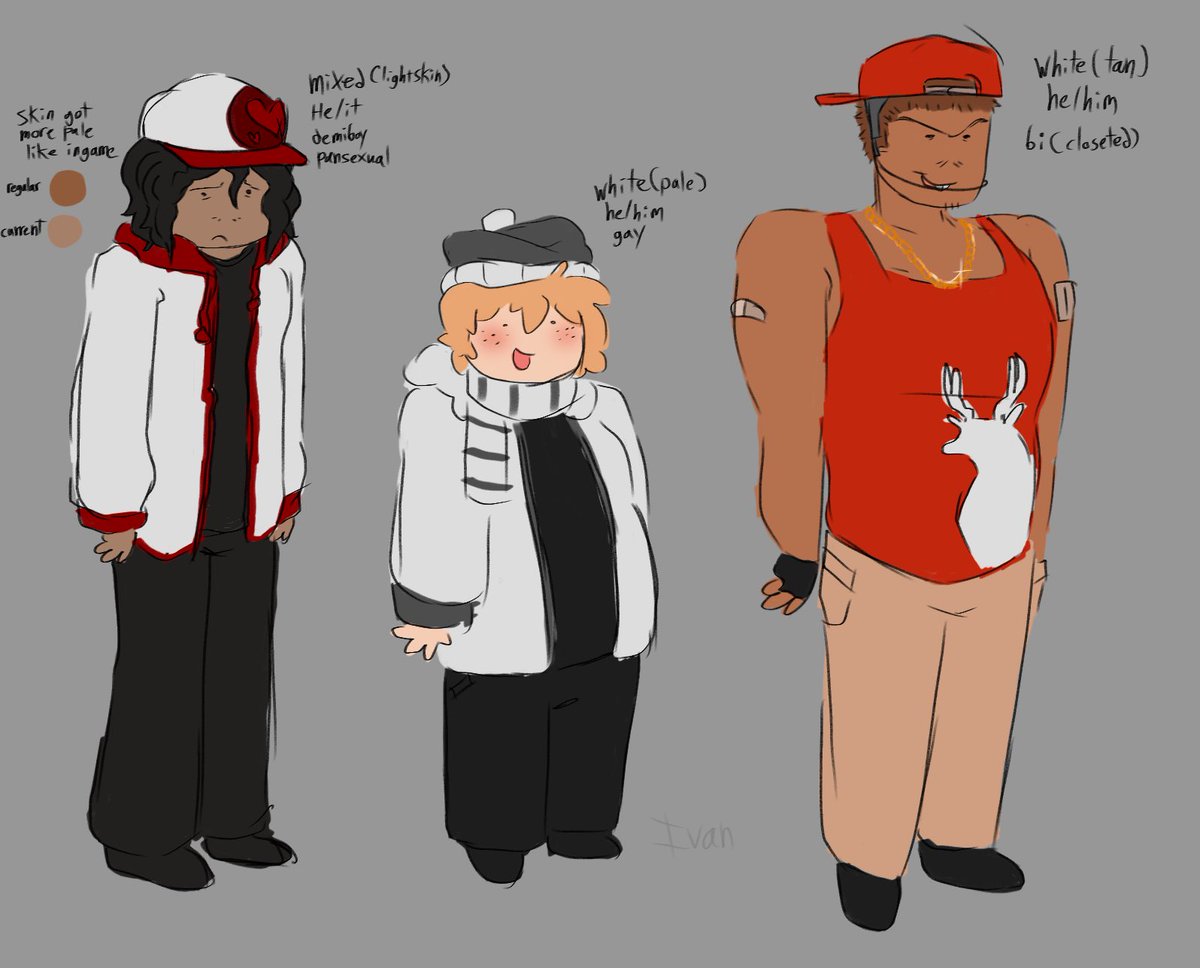 endlesssnowpath's tweet photo. My #tmirb headcanon slop https://t.co/RqVCx2Etgh