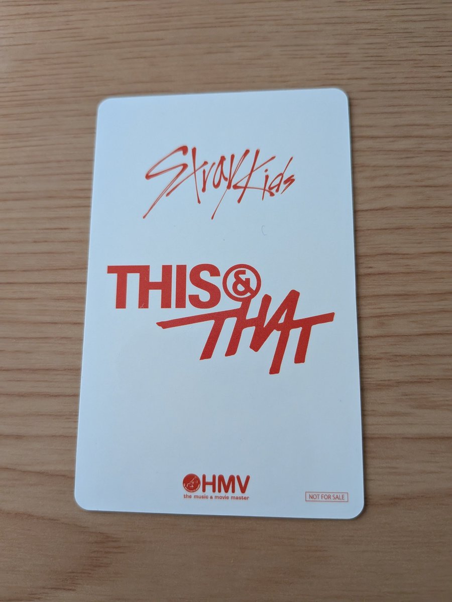 SpitzNegoto's tweet photo. スキズ『THIS＆THAT』
HMV ラキドロ Yバージョン
交換希望

譲》→ バンチャン

求》→ スンミン

郵送での交換希望です。
お心当たりのある方は、お気軽にお声掛けください。

#スンミン
#バンチャン
#スキズ
#THISTHAT
#HMVラキドロY https://t.co/c4vdF3PTEE
